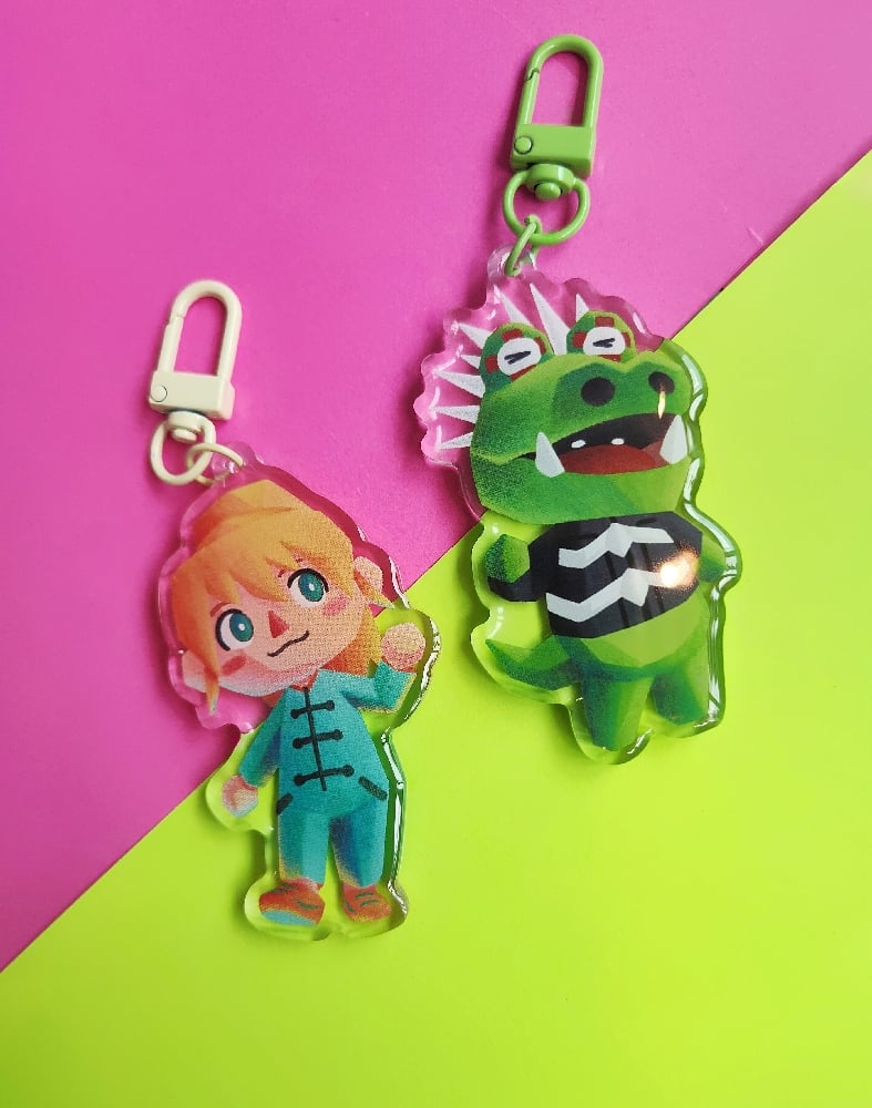 DRHDR x Animal Crossing Keychains