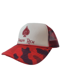 Image 5 of Phillyn Rich Camo & White Trucker Hat