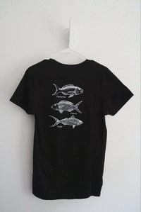 Image 1 of Mens Black Bottom Fish Tshirt