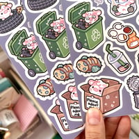 Image 3 of Trash Land Sticker Sheet