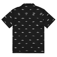 Image 2 of Platillos Voladores Negro unisex button up shirt