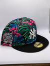 New York Yankees Tropical Floral 7 3/4