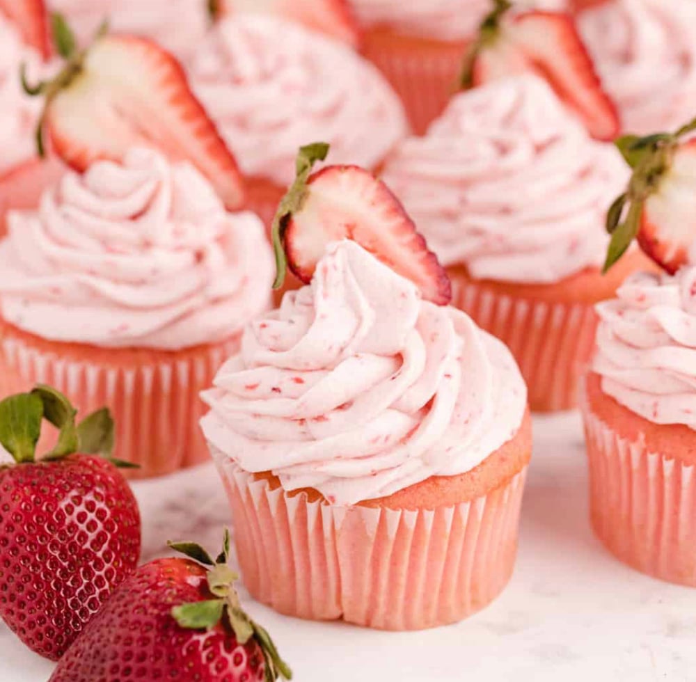 Image of Wednesday (5-14)Strawberry Mini Loaf Cake 