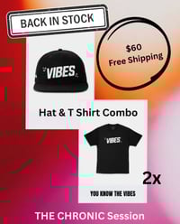 Image 1 of Vibes™ Snapback & Classic Tee Combo