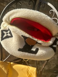 Image 6 of Say Hello to  Louey V Teddy Fanny Pack