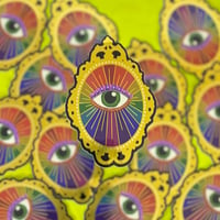 Image 1 of Sticker - Rainbow Eye