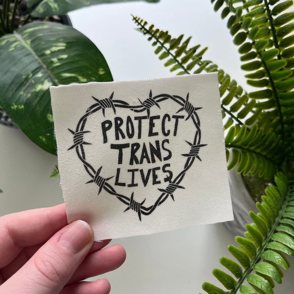 Protect Trans Lives Patch