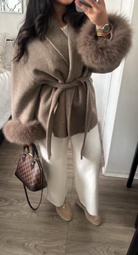Image 3 of Milan Coat Taupe