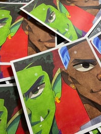 Image 2 of Beast Boy and Cyborg Prints