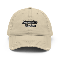 Image 4 of Normalize Racism Distressed Dad hat