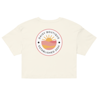 Image 2 of Daisy Boutique - Sun Badge Women’s crop top