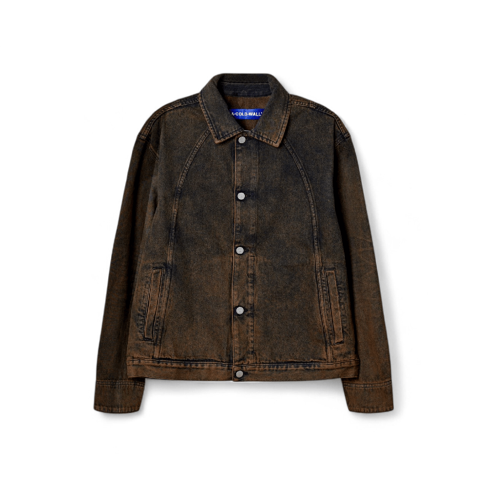 Image of A COLD WALL CROMER TRUCKER DYED ONYX