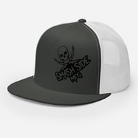 Image 4 of Black Flag Trucker Cap