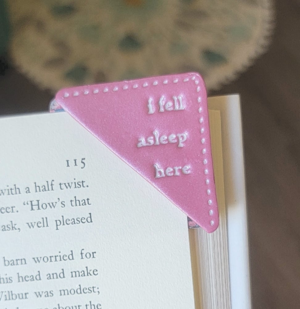 Image of I Fell Asleep Here Bookmark 
