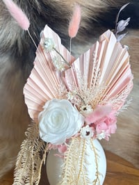 Image 4 of Pink Lust White Vase 