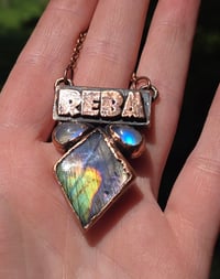 Image 1 of Electroformed Reba necklace
