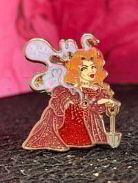 Image 2 of “Death Be-Pins Her” Hard Enamel Pins