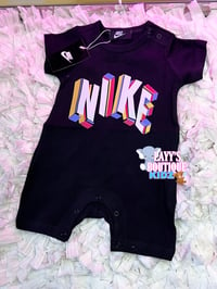 Black Nike 3D Onesie