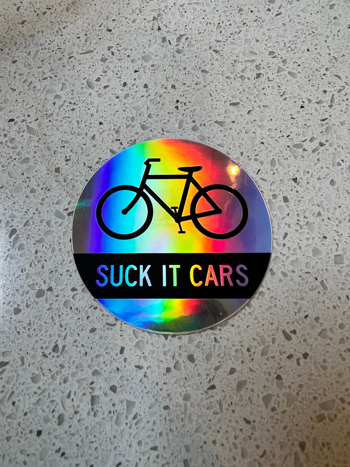 Suck It Cars Sticker Juliet Eldred