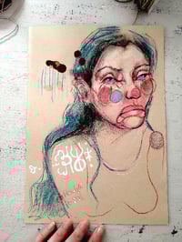 Image 5 of Grotesque, original charcoal Drawing, and Coffee 