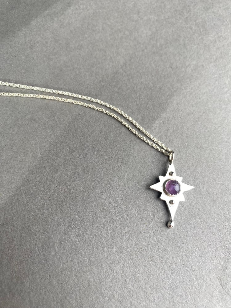 Image of Amethyst Sky Pendant