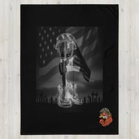Image 2 of Never Forget Throw Blanket