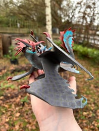 Image 5 of DELUXE - XL Storm Dragon Freestanding Figure 1 of 1