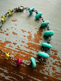 Image 12 of Campitos and green garnet SHINE charm bracelet