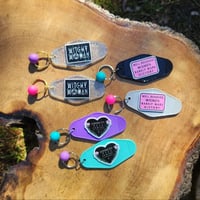 Image 2 of Well Behaved Women - keychain