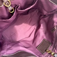 Image 3 of Vintage Coach Holiday Patchwork Tote