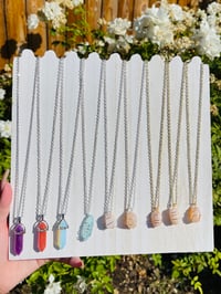 Crystal Pendent Necklaces