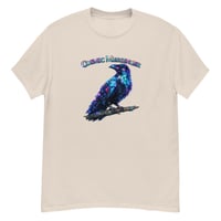 Image 9 of Cosmic Messenger Raven Shirt – Mystical Galaxy Crow Unisex T-Shirt | Celestial Raven Art 