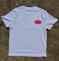 Image 1 of Logo T-Shirt - White/Pink