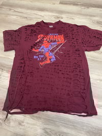 X-Large Spider-Man lace destroyed *worn a few times