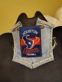 Image 3 of TEXANS DENIM BLACK JUNK HAT