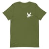 PL Dove Logo T-Shirt (Olive/White) 