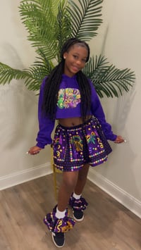 Image 2 of 2pcs Mardigras hoodie set
