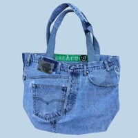 Image 1 of SILVERTAB TOTE BAG