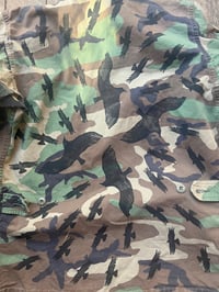 Image 1 of Small specialty printed Swarm crow camo jacket