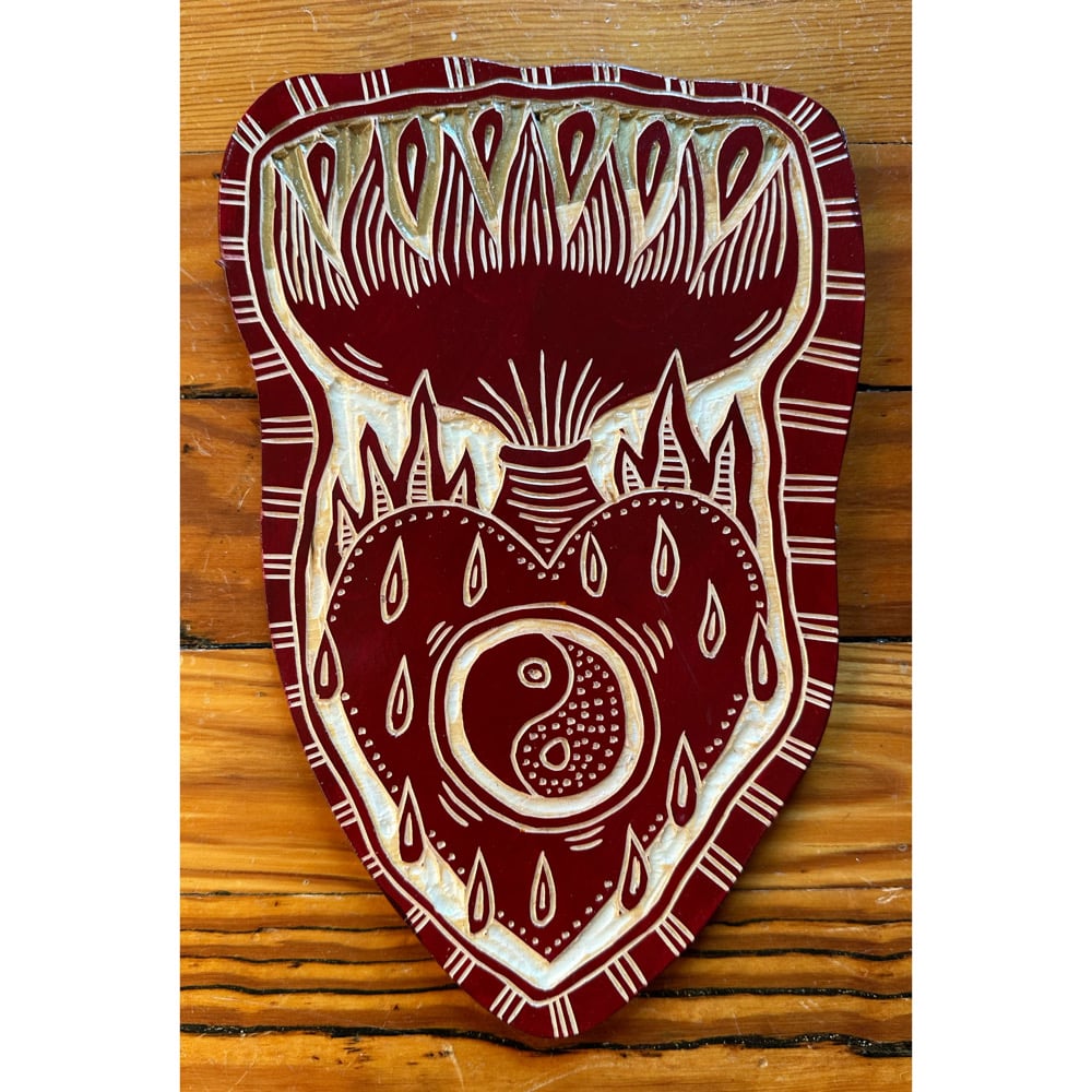 Image of Deep Red Heart 6