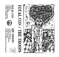 Image 1 of ROT-026: TOTAL CON/THE TROOPS split release CS