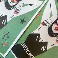 Image 3 of VAMPIRE MASTER A4 RISOGRAPH PRINT