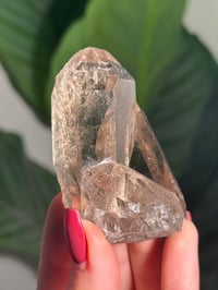 Image 4 of SELF STANDING NATURAL TRIPLET SMOKEY QUARTZ POINT -BRAZIL- N