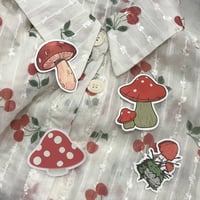 Mushroom stickers 