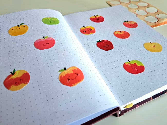 Apples of the World Sticker Sheet