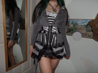 Image 2 of Zip down lace hoodie<3 