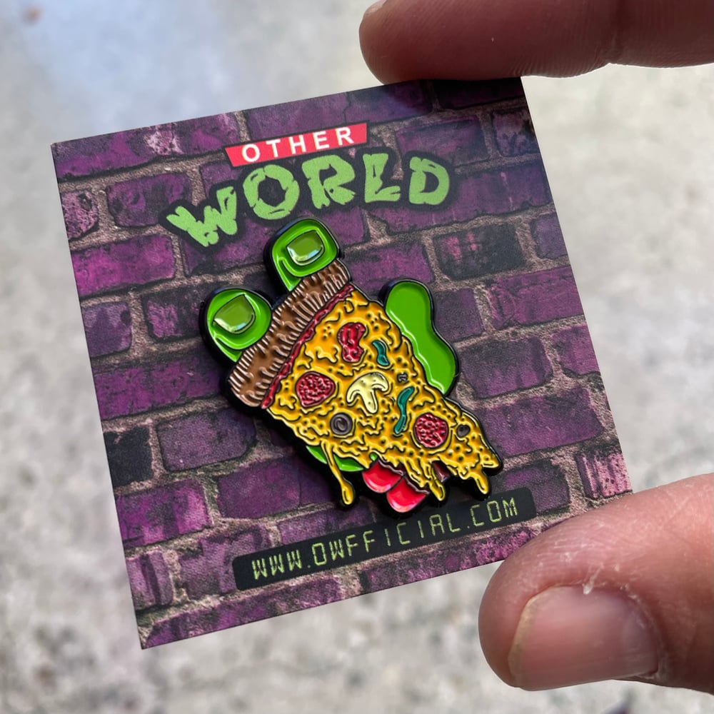 Turtle Pizza pin 