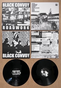 Image 2 of BLACK CONVOY - Roadwork LP BLACK WAX (330 made)