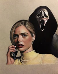 Laura and Ghostface Scream VI print 8.5x11