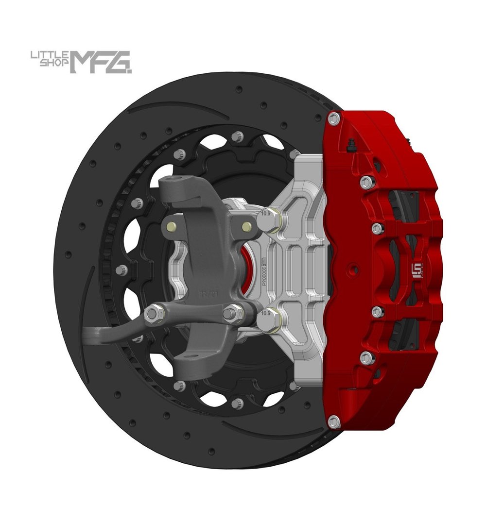 Wilwood ProSpindle FRONT 16" Big Brake Kit (Mustang II)